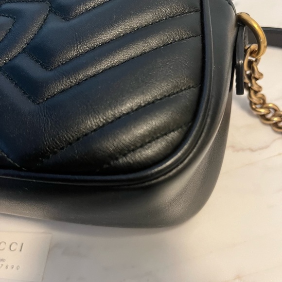 SOLD - Gucci GG Marmont Small Matelassé Shoulder bag - Picture 10 of 14